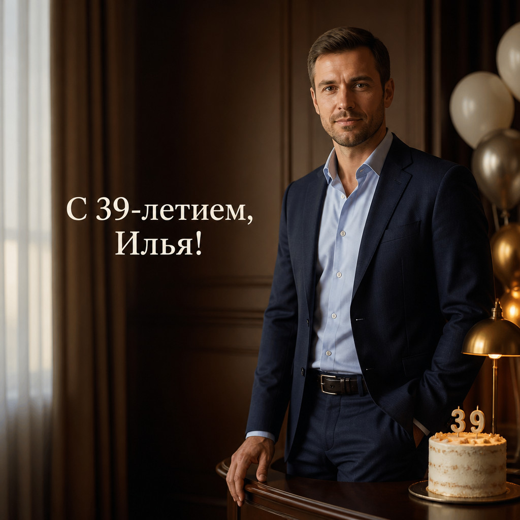 Сильное задание: Классический портрет на 39 лет