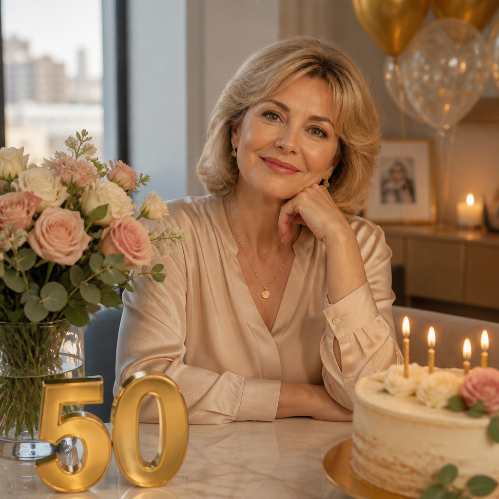 Слабое задание: Открытка маме на 50