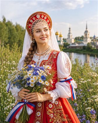 Кокошник у храма
