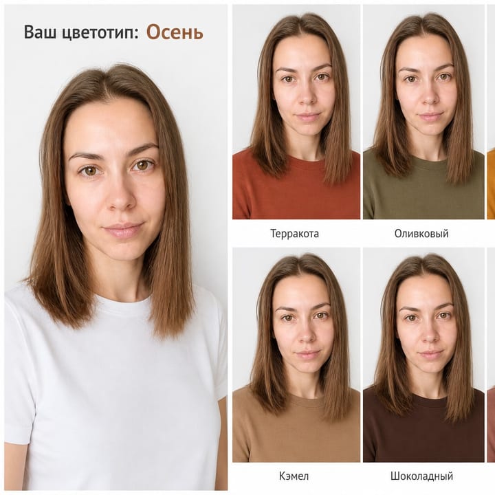 Ваш цветотип: палитра