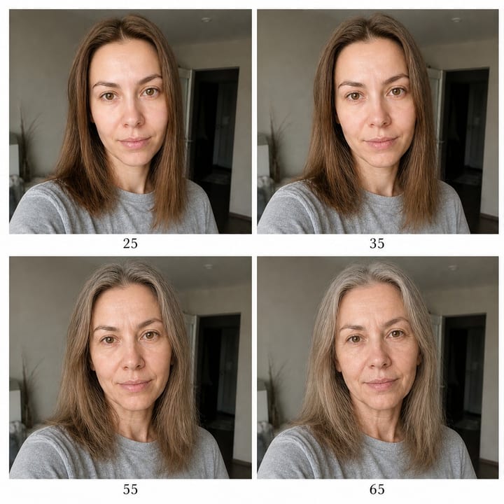 Я через годы: 6 разом