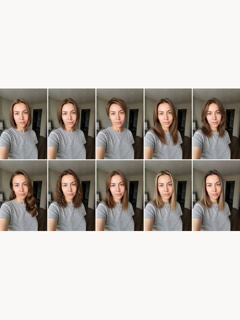 Подбор: 10 причёсок разом